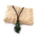 Pounamu Pendant Pikorua Kawakawa