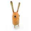 Rabbit Totem Paper Mache Sculpture