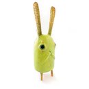 Rabbit Totem Paper Mache Sculpture