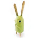 Rabbit Totem Paper Mache Sculpture