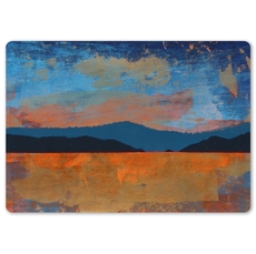 Twilight2 Unique Float Mounted Monotype Painting Small-artists-and-brands-The Vault