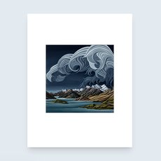 Matted Print Ranginui-artists-and-brands-The Vault