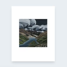 Matted Print Lake Luna-artists-and-brands-The Vault