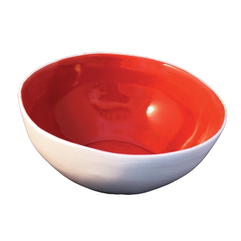 Round Ceramic Bowl 120mm - Red