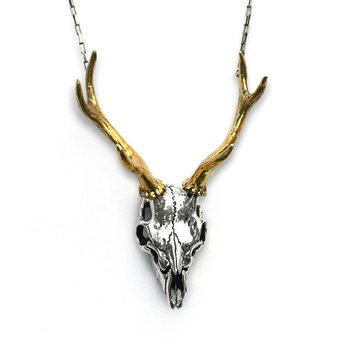 Stag Skull Pendant