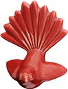 Ceramic Fantail - Red