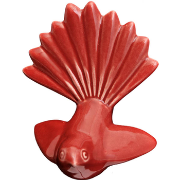 Ceramic Fantail - Red