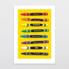 Pick a Colour A4 Print-artists-and-brands-The Vault